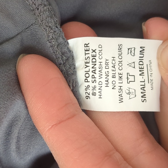 Set Of 6 Buttery Soft Leggings - Grey, Rose, Black - Picture 4 of 4